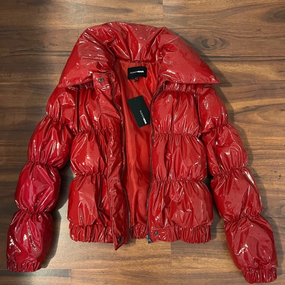Ski Jacket Padded Jacket Red Calvin Klein Jacket Mens Pillow